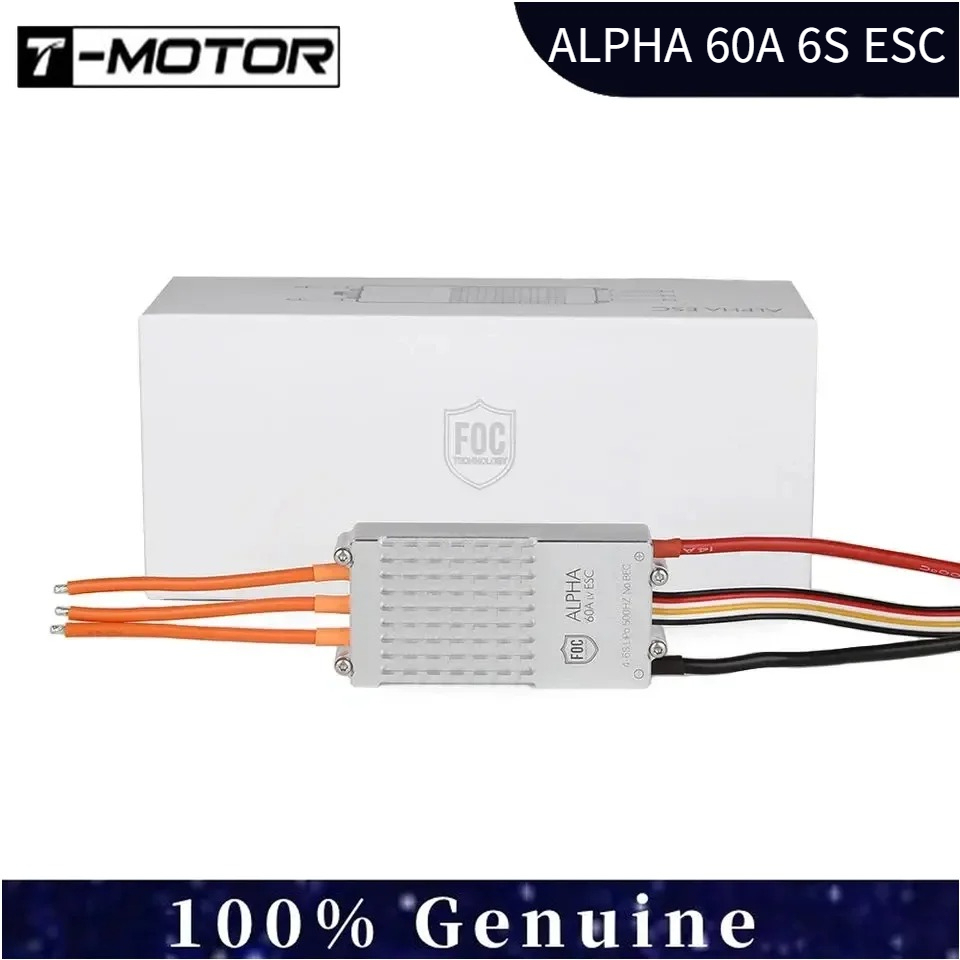 T-Motor ALPHA 60A 6S FOC ESC - - đánh giá và giá Drone Battery High Voltage