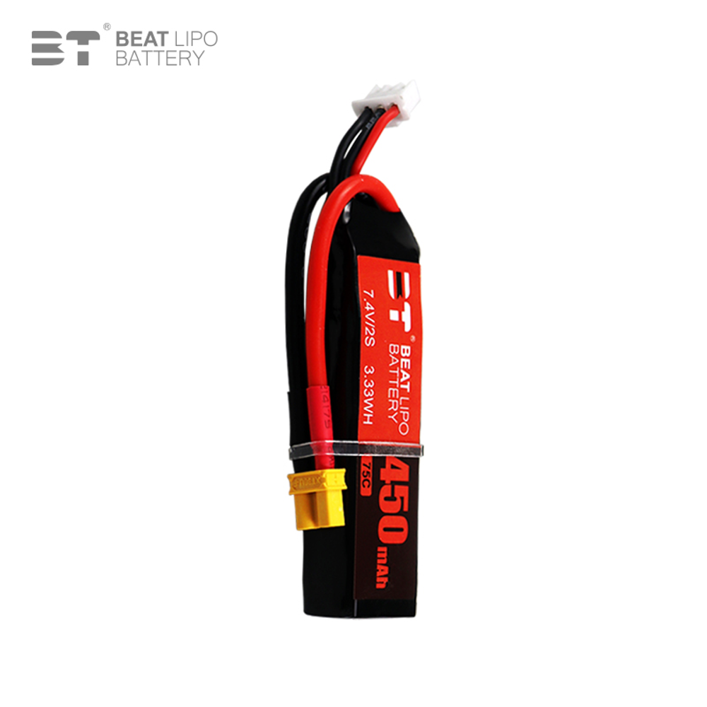 BEAT 2S 7.4V 450mAh 75C LiPo B - đánh giá và giá Drone Battery Li-Ion