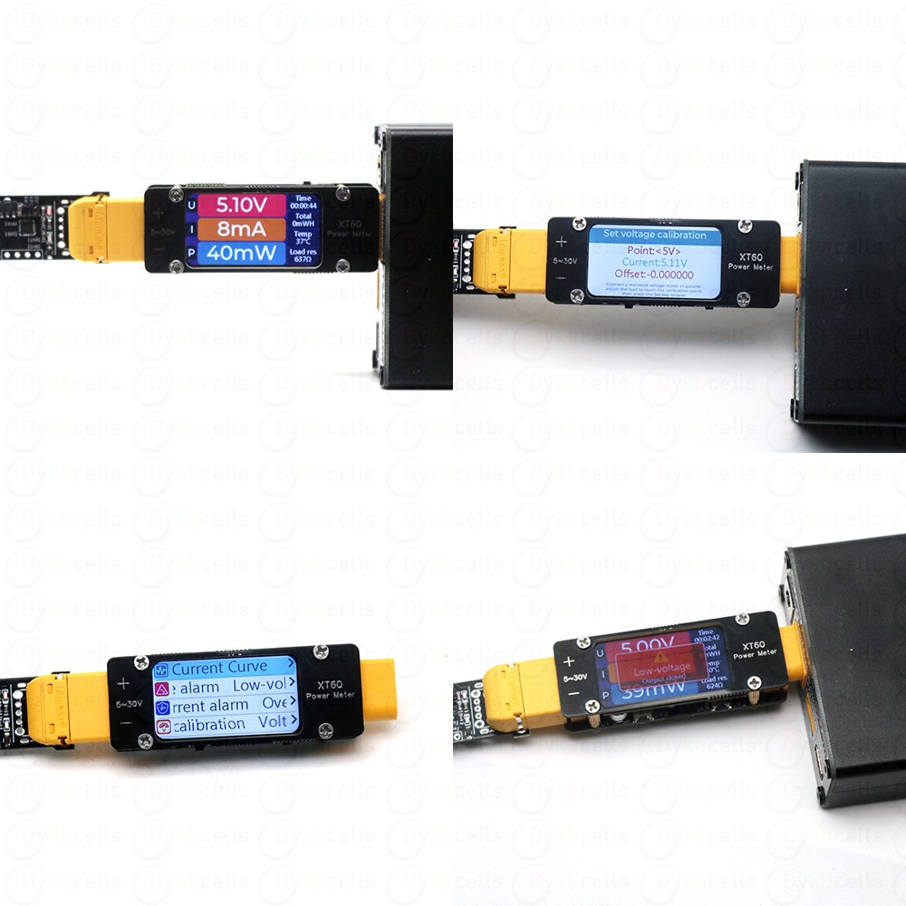 2mA-64A DC XT60 Ammeter Power  - đánh giá và giá Drone Battery Voltage Checker