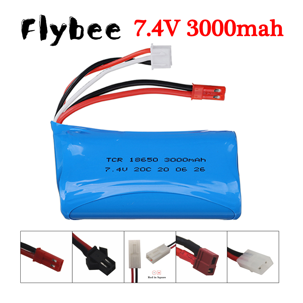 7.4 V 3000 MAh Li-ion 18650 Ba - đánh giá và giá Drone Battery Li-Ion