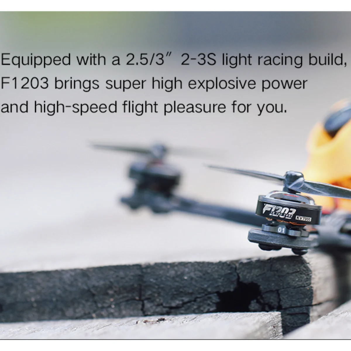 T-MOTOR F1203 Brushless Motor  - đánh giá và giá Drone Battery 3S