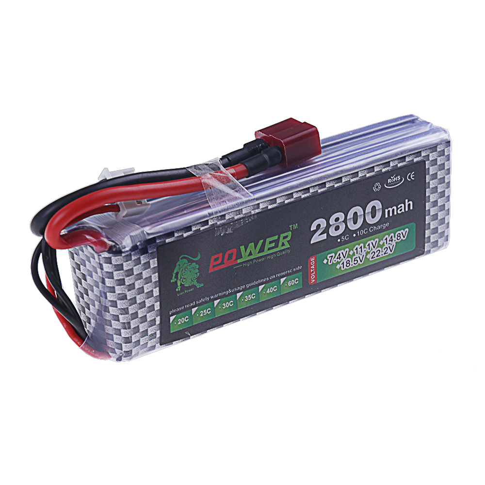 2800mAh 3S 11.1V 40C FPV Drone - đánh giá và giá Drone Battery 3S